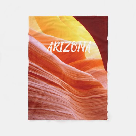Antelope Canyon in Arizona Fleecedecke (Vorderseite)