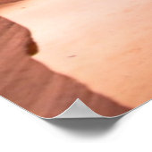 Antelope Canyon, Naturally Lit Poster (Ecke)