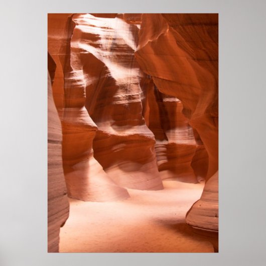 Antelope Canyon, Naturally Lit Poster (Vorne)