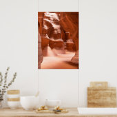 Antelope Canyon, Naturally Lit Poster (Küche)