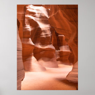 Antelope Canyon, Naturally Lit Poster