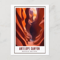 Antelope Canyon Navajo Nation Art Deco