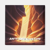 Antelope Canyon Navajo Nation Skylight Magnet (Vorne)