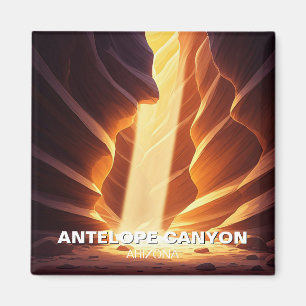 Antelope Canyon Navajo Nation Skylight Magnet