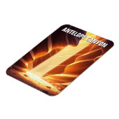 Antelope Canyon Navajo Nation Souvenir Magnet (Linke Seite)