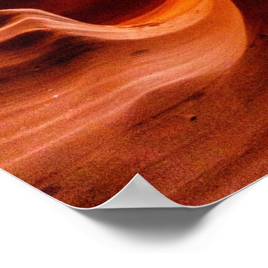 Antelope Canyon Navajo Nation, USA Poster (Ecke)