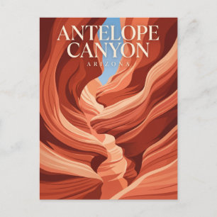Antelope Canyon Page Arizona Postkarte