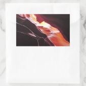 Antelope Canyon, Page Arizona Rechteckiger Aufkleber (Tasche)