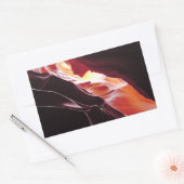 Antelope Canyon, Page Arizona Rechteckiger Aufkleber (Umschlag)