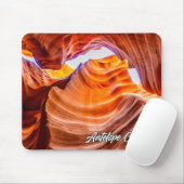 Antelope Canyon, Page, Arizona, USA Mousepad (Mit Mouse)