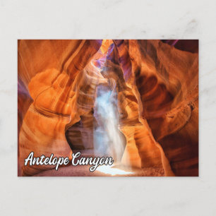 Antelope Canyon, Page, Arizona, USA Postkarte