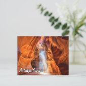 Antelope Canyon, Page, Arizona, USA Postkarte (Stehend Vorderseite)