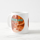 Antelope Canyon Page Arizona Vintag Kaffeetasse (Vorderseite Links)