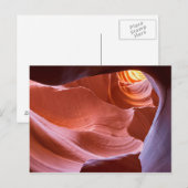 Antelope Canyon Postcard Postkarte (Vorne/Hinten)