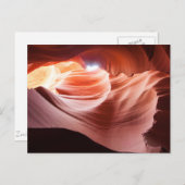 Antelope Canyon Postcard Postkarte (Vorne/Hinten)