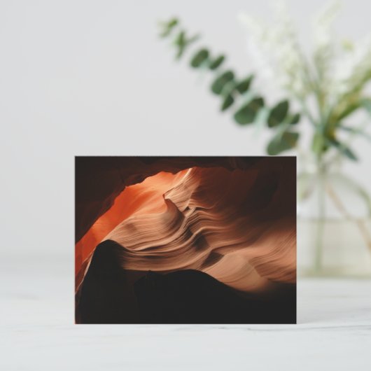 Antelope Canyon Postcard Postkarte (Stehend Vorderseite)