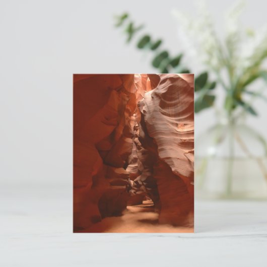 Antelope Canyon Postcard Postkarte (Stehend Vorderseite)