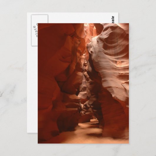 Antelope Canyon Postcard Postkarte (Vorne/Hinten)