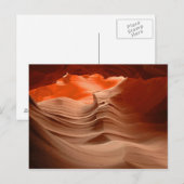 Antelope Canyon Postcard Postkarte (Vorne/Hinten)