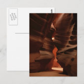 Antelope Canyon Postcard Postkarte (Vorne/Hinten)