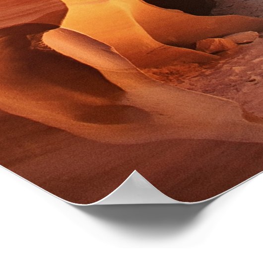 Antelope Canyon Poster (Ecke)