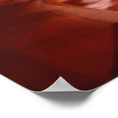 Antelope Canyon Poster (Ecke)