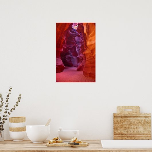 Antelope Canyon Poster (Küche)