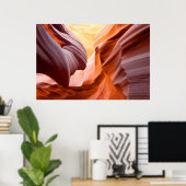 "Antelope canyon" Poster (Heimbüro)