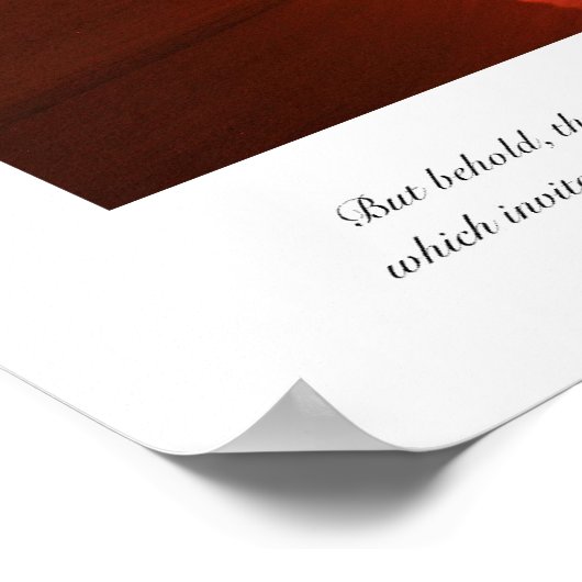 Antelope Canyon Poster (Ecke)