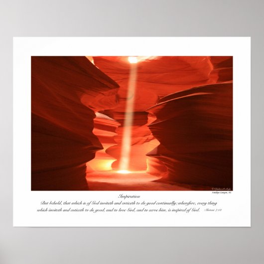Antelope Canyon Poster (Vorne)