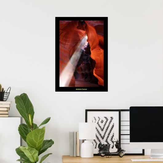 Antelope Canyon Poster (Heimbüro)