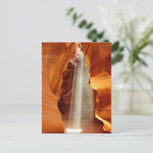 Antelope Canyon Postkarte (Stehend Vorderseite)