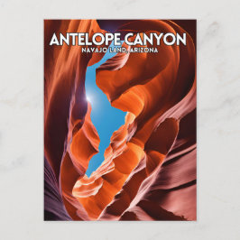 Antelope Canyon Postkarte