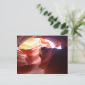 Antelope Canyon Postkarte (Stehend Vorderseite)