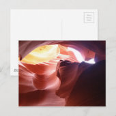 Antelope Canyon Postkarte (Vorne/Hinten)