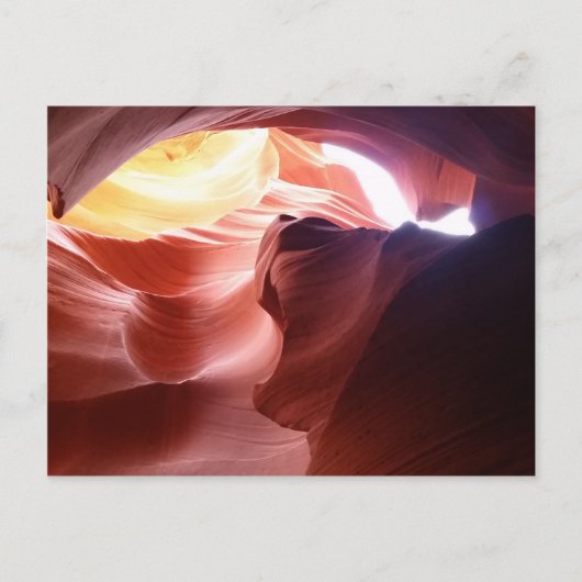 Antelope Canyon Postkarte (Vorderseite)