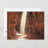 Antelope Canyon Postkarte (Vorne/Hinten)