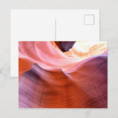 Antelope Canyon Postkarte (Vorne/Hinten)