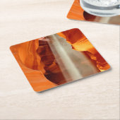 Antelope Canyon Rechteckiger Pappuntersetzer (angewinkelt)