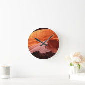 Antelope Canyon Runde Wanduhr (Zuhause)