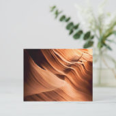 Antelope Canyon Shapes Postkarte (Stehend Vorderseite)