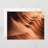 Antelope Canyon Shapes Postkarte (Vorne/Hinten)