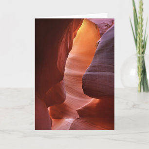 Antelope Canyon Slot Formationen Karte