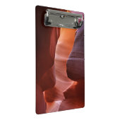 Antelope Canyon Slot Formationen Mini Klemmbrett (Schrägansicht)