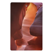 Antelope Canyon Slot Formationen Mini Klemmbrett (Rückseite)