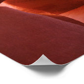 Antelope Canyon Slot Formationen Poster (Ecke)