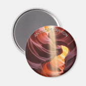 Antelope Canyon  Souvenir Magnet (Vorderseite/Rückseite)