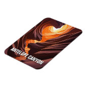 Antelope Canyon Souvenir Magnet (Linke Seite)