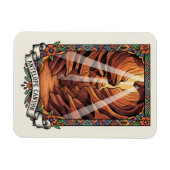 Antelope Canyon Souvenir Magnet (Horizontal)