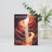 Antelope Canyon Souvenir Postkarte (Stehend Vorderseite)